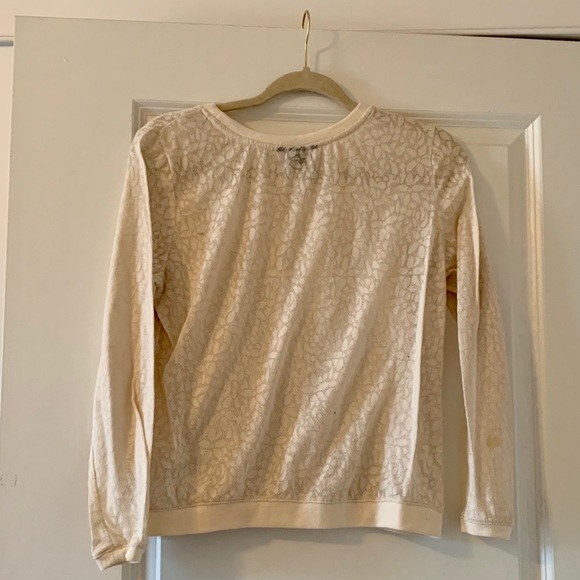 H&M cream colored light sweater - Picture 4 of 5